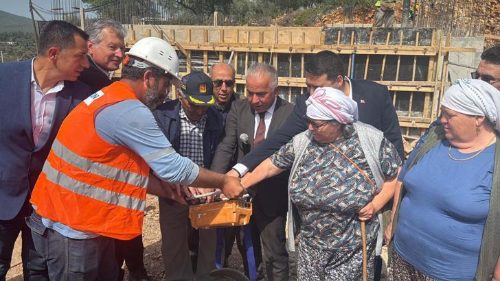 Bodrum’da yeni cami için temel atma töreni