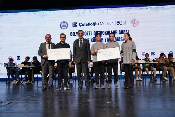 Çolakoğlu Metalurji 80'inci yılına özel, bilgi yarışması düzenledi