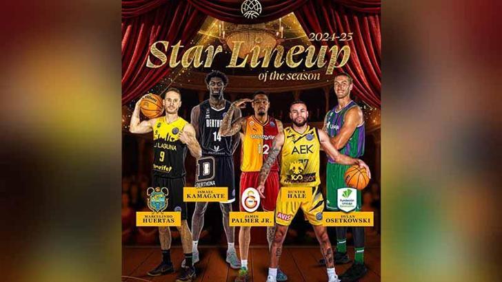Basketbol Şampiyonlar Ligi Bireysel Ödülleri sahiplerini buldu