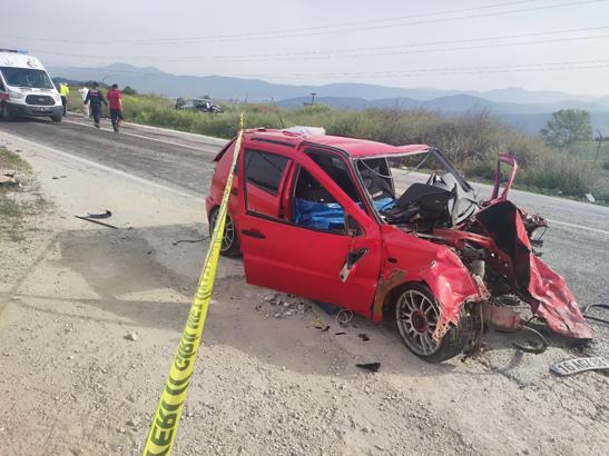 Bilecik'te 3 kişinin öldüğü kaza kamerada