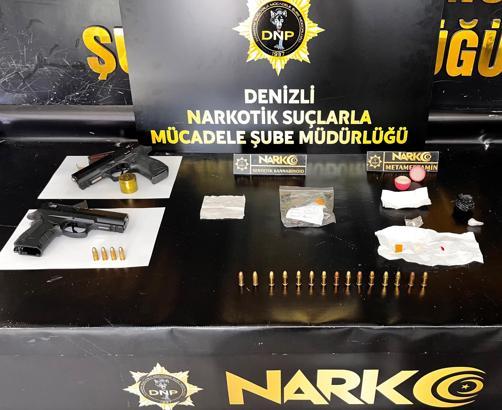 Denizli merkezli 4 ilde uyuşturucu operasyonunda 19 tutuklama