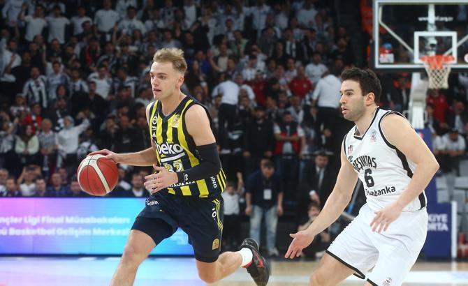 Pota derbisinde kazanan Beşiktaş Fibabanka