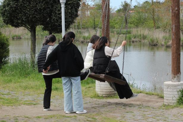 Türki Cumhuriyetlerden gelen öğrencilerin keyifli anları