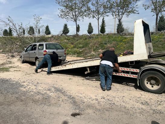 Nevşehir'de otomobil devrildi: 4 yaralı