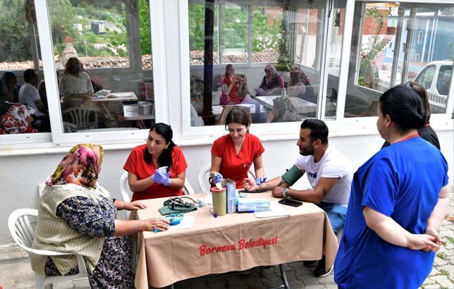 Bornova'da kırsalda sağlık eğitimi