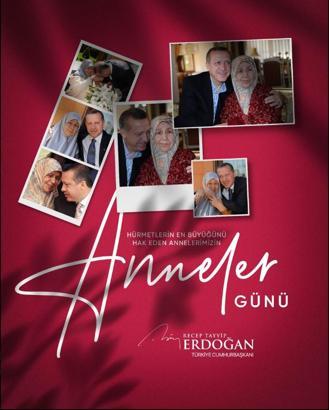İstanbul - Cumhurbaşkanı Erdoğan'dan anneler günü mesajı