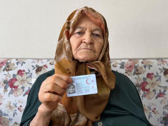 109 yaşındaki kadına ‘Anneler Günü’ kutlaması