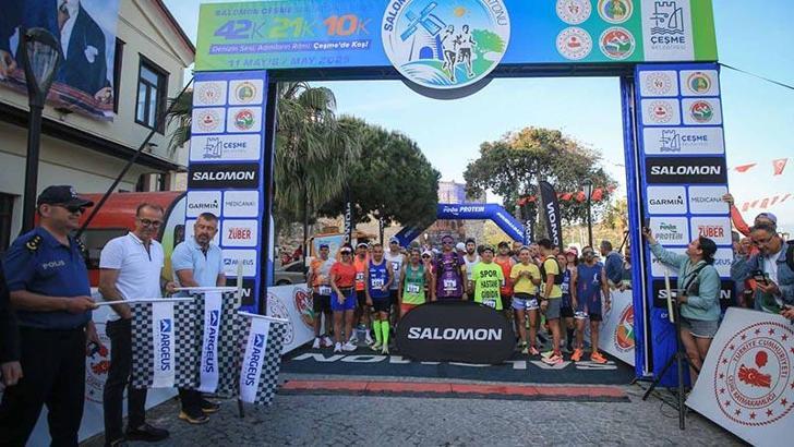 Salomon Çeşme Maratonu sona erdi