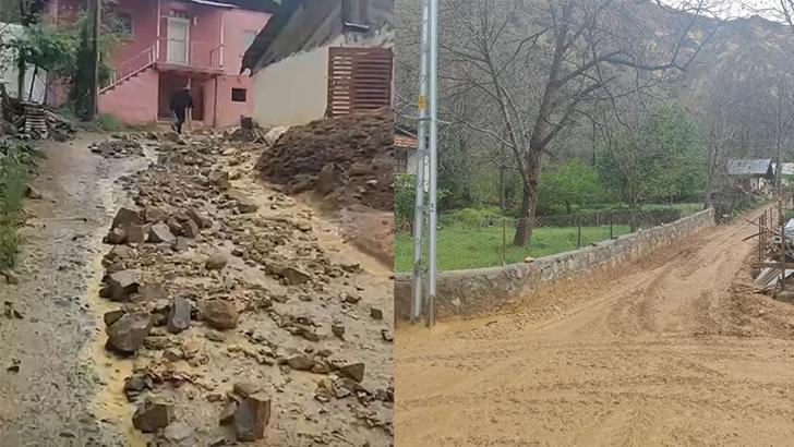 Sivas'ta sağanak sele neden oldu