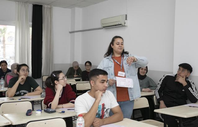 Mersin Büyükşehir’den YKS provası