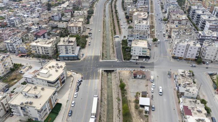 Tarsus’ta sulama kanalı üzerindeki köprü yenilendi