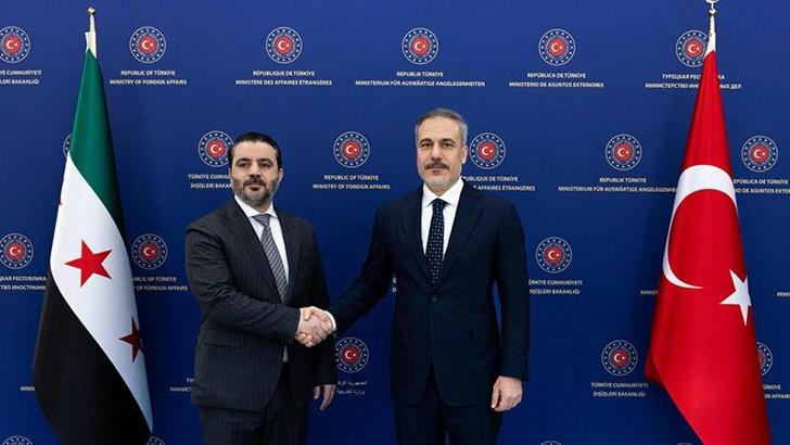 Bakan Fidan, Suriyeli mevkidaşı Şeybani ile görüştü