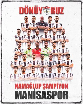 Manisaspor namağlup şampiyon