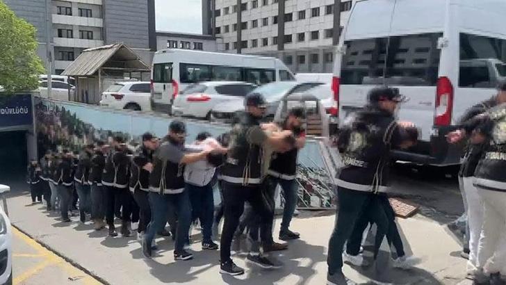 İstanbul merkezli 5 ilde suç örgütüne operasyon: 16 gözaltı