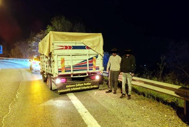 Kırklareli'de 104 kaçak göçmen yakalandı