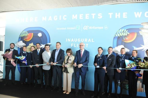 İspanyol Air Europa, İstanbul Havalimanı uçuşlarına başladı