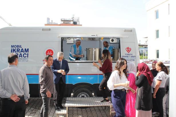 TDV Osmaniye Şubesi’nden SGK çalışanlarına sıcak çorba ikramı