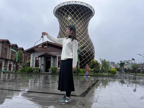 Japonya'nın ilk 'Türk çayı demleme ustası'ndan Rize çayı sunumu