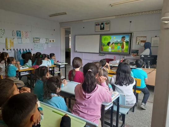 Kula’da Öğrencilere Kırım Kongo Kanamalı Ateşi ve El Hijyeni Eğitimi