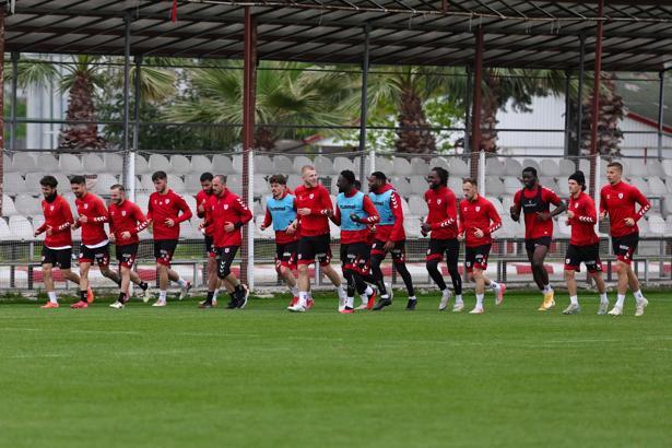 Samsunspor, Sivasspor maçının hazırlıklarını sürdürüyor