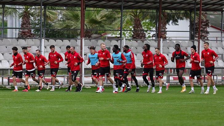 Samsunspor, Sivasspor maçının hazırlıklarını sürdürüyor
