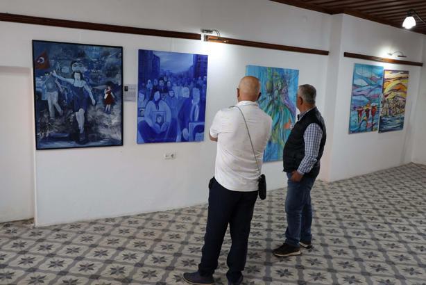 Sanat Kardeşliği Sergisi Menteşe'de açıldı