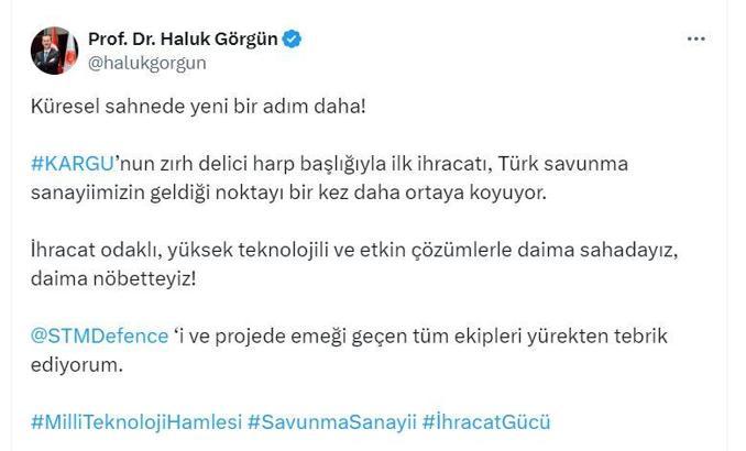 Zırh delici harp başlıklı Kargu'da ilk ihracat (2)