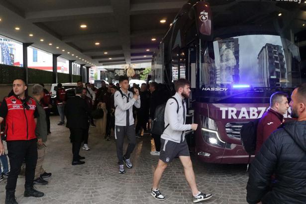 Trabzonspor kafilesi, Gaziantep’te