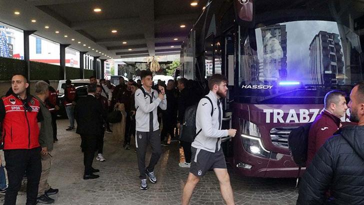 Trabzonspor kafilesi, Gaziantep’te