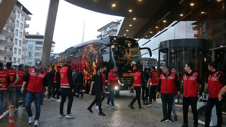 Galatasaray kafilesi, Gaziantep’te