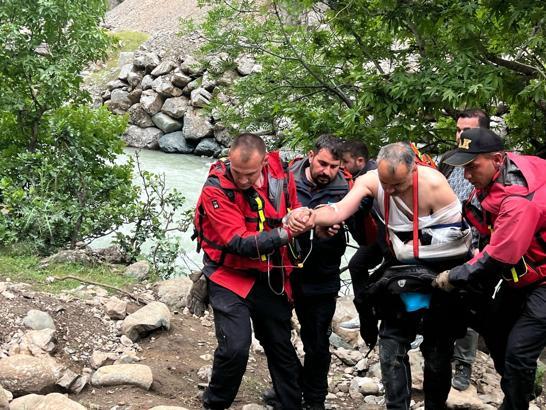 Derede akıntıya kapılan İbrahim 4 gündür aranıyor (2)