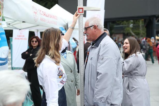 Ankara'da vücut kitle indeksi ölçümü uygulaması başlatıldı