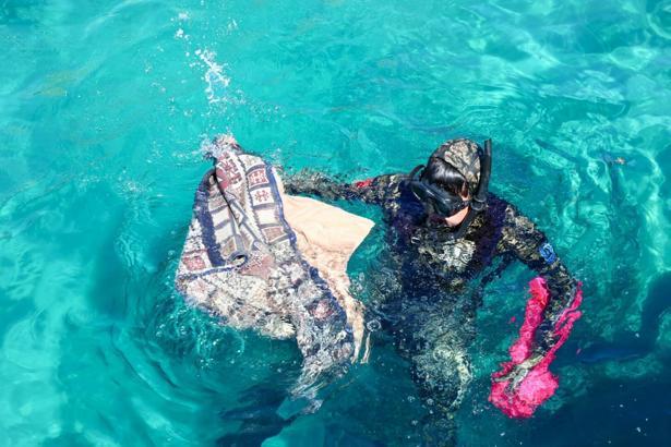 Bodrum'da geleneksel deniz dibi temizliği başladı