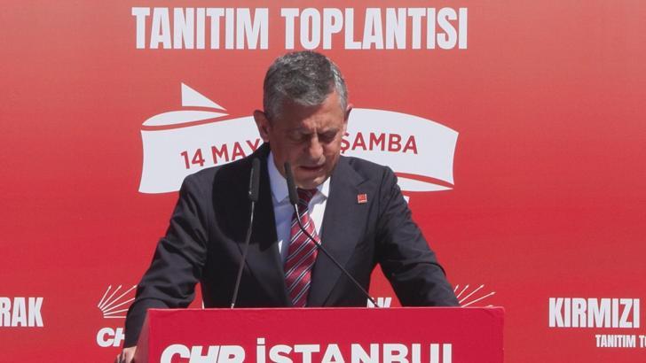 İstanbul- Özgür Özel: Türk'ü, Kürt'ü, Alevi'si, Sünni'si tam olarak eşit olsun