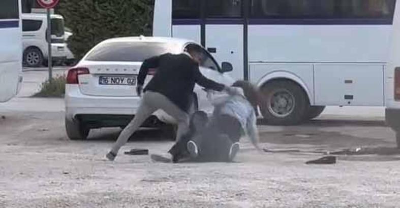 Kızların kavgası kamerada