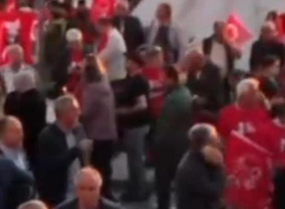 İstanbul - Silivri'de CHP'nin düzenlediği mitingde cep telefonu hırsızlığı kamerada