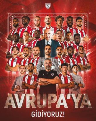 Samsunspor, 27 yıl sonra Avrupa kupalarına katılıyor