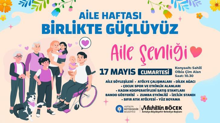 Büyükşehir Belediyesi’nden Aile Haftası’na özel program