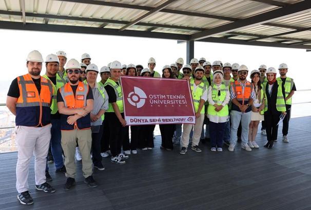 OSTİM Teknik Üniversitesi öğrencileri Akkuyu NGS sahasını ziyaret etti