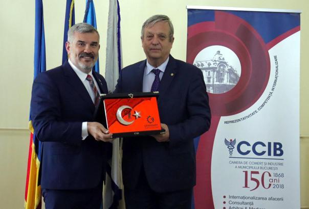 Çerkezköy ve Bükreş Ticaret ve Sanayi Odaları kardeş oldu
