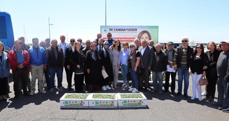 Tekirdağ Büyükşehir Belediyesi'nden üreticilere fide desteği