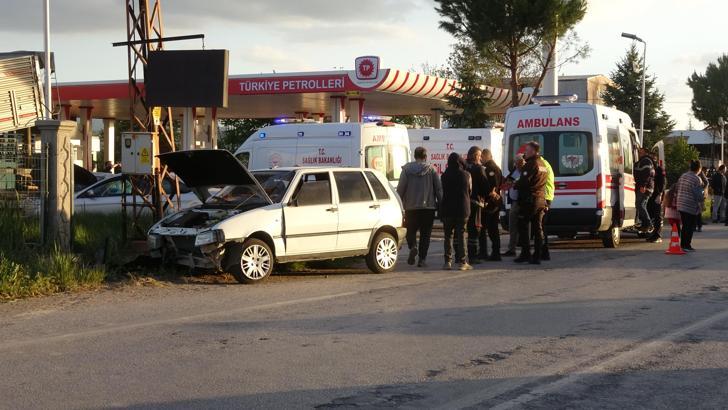 Kütahya'da trafik kazası; 6 yaralı