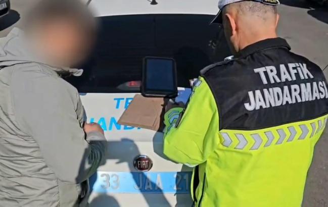 Telefonla konuşan otobüs şoförüne para cezası