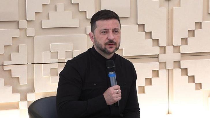Ukrayna Devlet Başkanı Zelenskiy: Eğer liderler seviyesinde koşulsuz ateşkes görüşülecekse ben buradayım