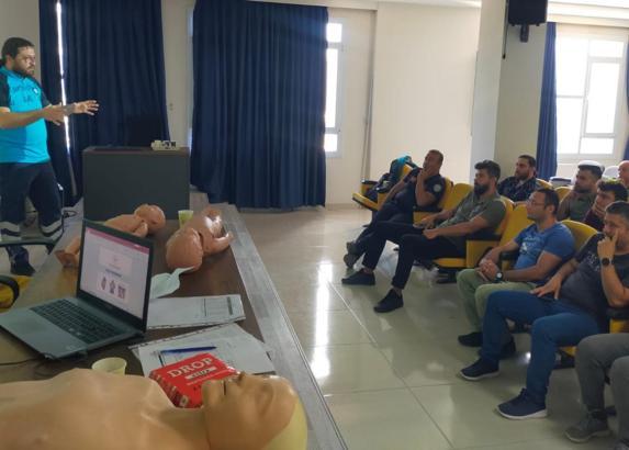 Emniyet personeline ilk yardım eğitimi