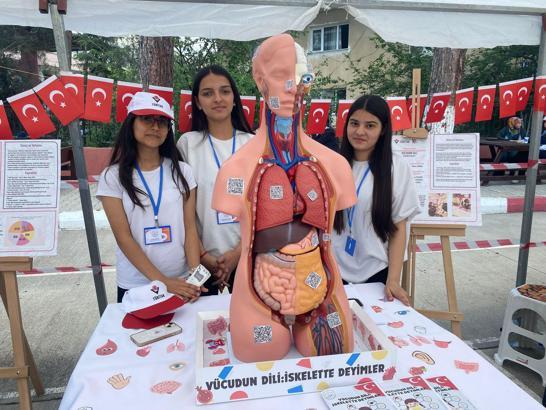 Bahçe Zübeyde Hanım MTAL, 4006 TÜBİTAK Bilim Fuarı’na ev sahipliği yaptı