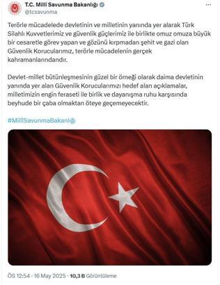 MSB'den 'Güvenlik korucuları' açıklaması