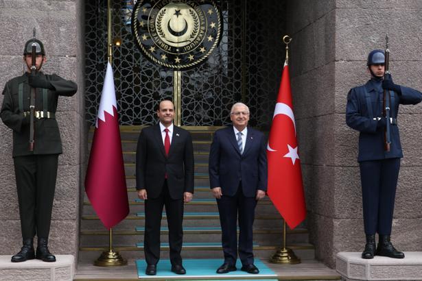 Milli Savunma Bakanı Güler, Katarlı mevkidaşı Al Sani ile bir araya geldi