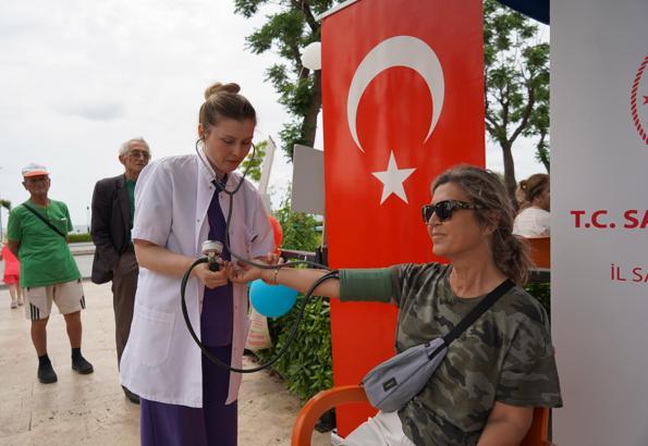 Konyaaltı'nda sağlık taraması