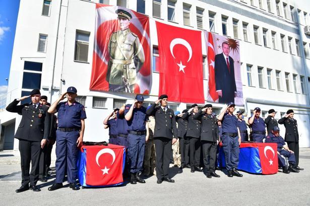 Kırşehir'de 20 engelli, 1 günlük temsili askerlik yaptı